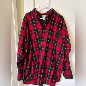 Men’s vintage LLBean flannel shirt in size xl Tall